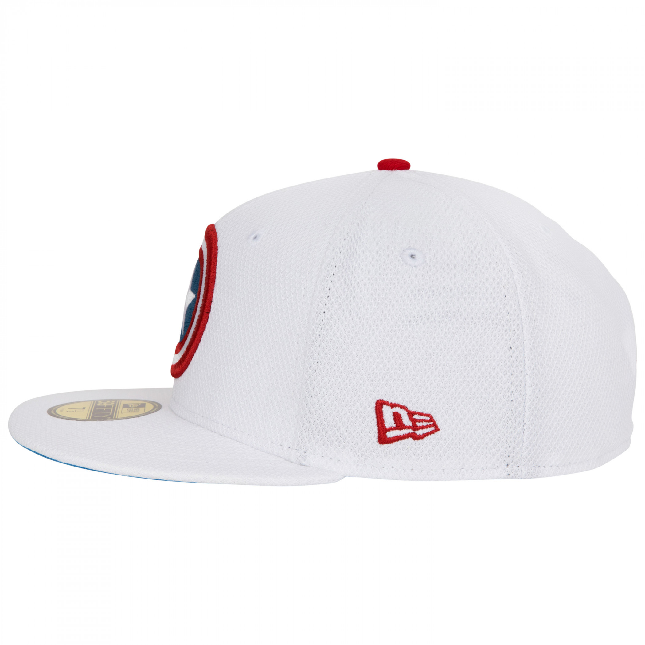 Captain America American Flag White Colorway New Era 59Fifty